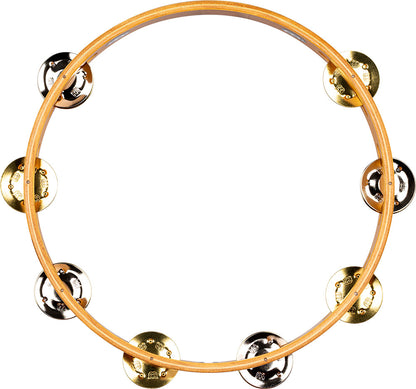 MEINL Percussion Traditional Wood Series Tambourine - 10"
