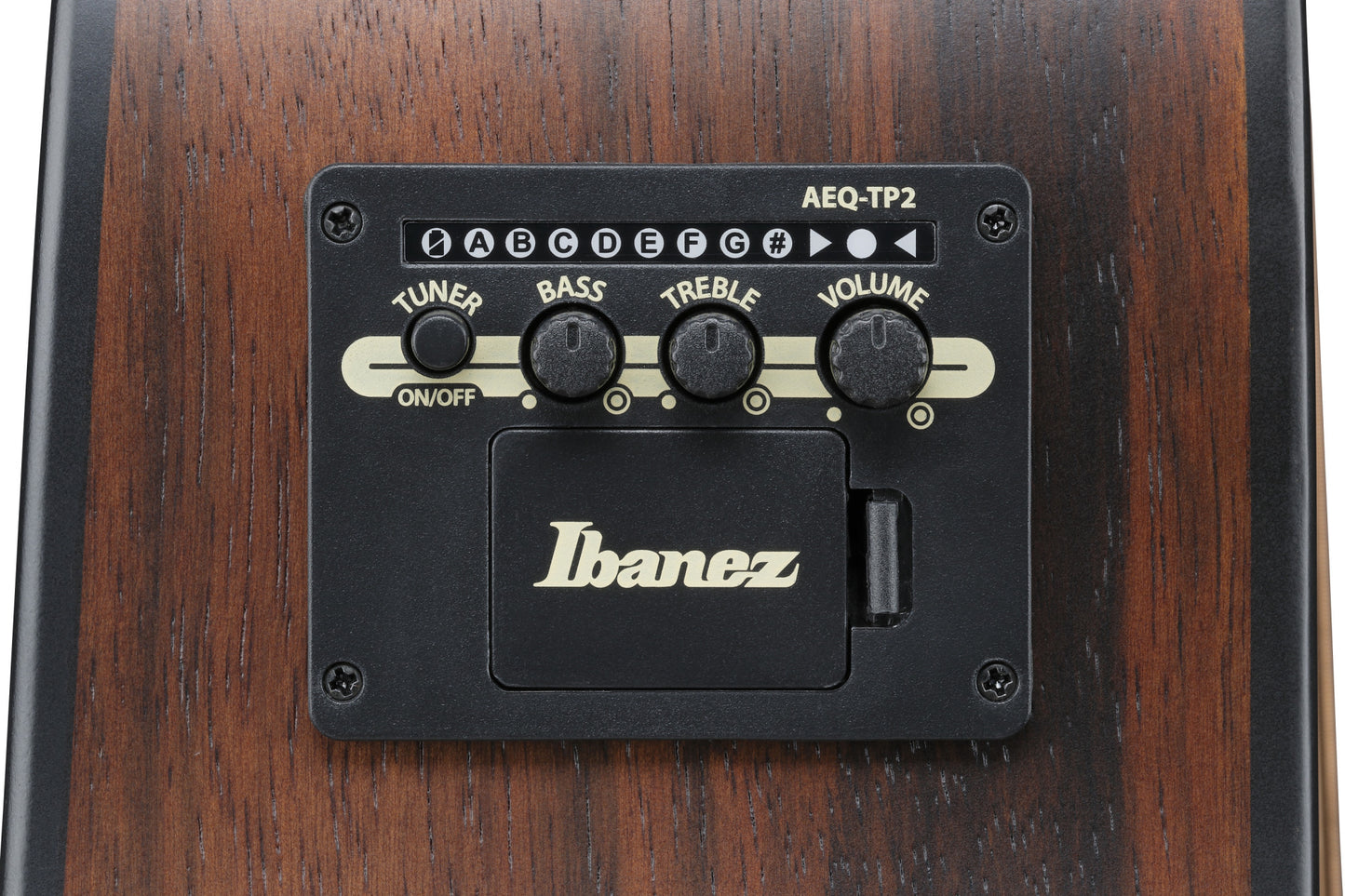 IBANEZ Advanced Acoustic AAD Acoustic Guitar 6-String - Transparent Charcoal Burst Top Natural Open Pore Back & Sides