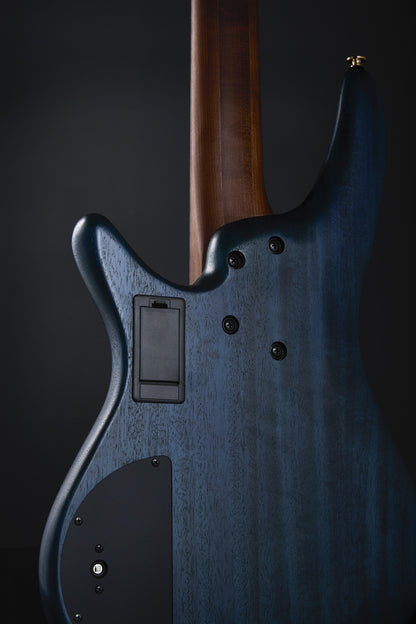 IBANEZ Prestige SR E-Bass 5-String - Ghost Fleet Blue Burst + Koffer