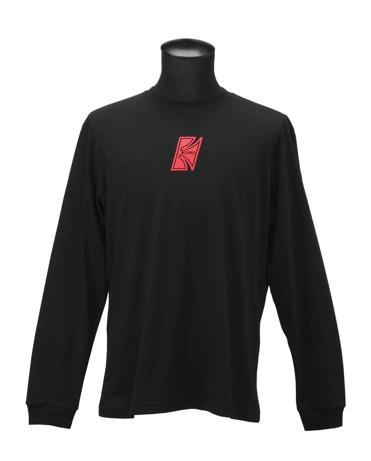 TAMA Long Sleeve Black mit Red "T" Logo Size M