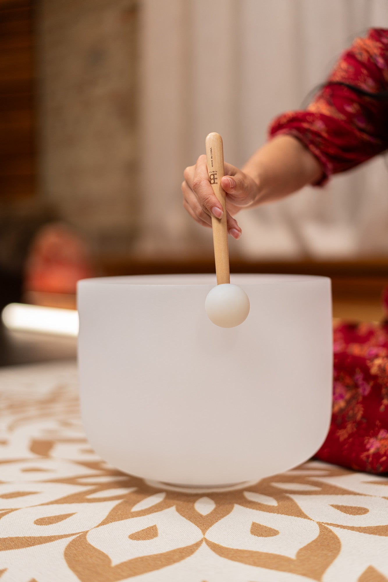 MEINL Sonic Energy Crystal Singing Bowl Mallet - Medium