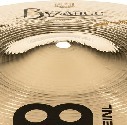 MEINL Cymbals Byzance Brilliant Serpents Hihat - 13"