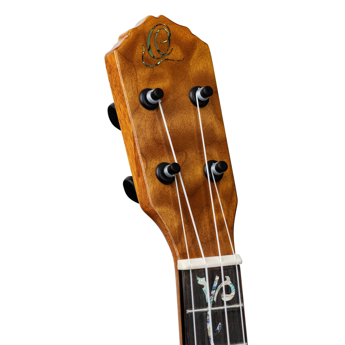 ORTEGA Elite Serie Konzert Ukulele 4 String - Quilted Maple Natural + Bag