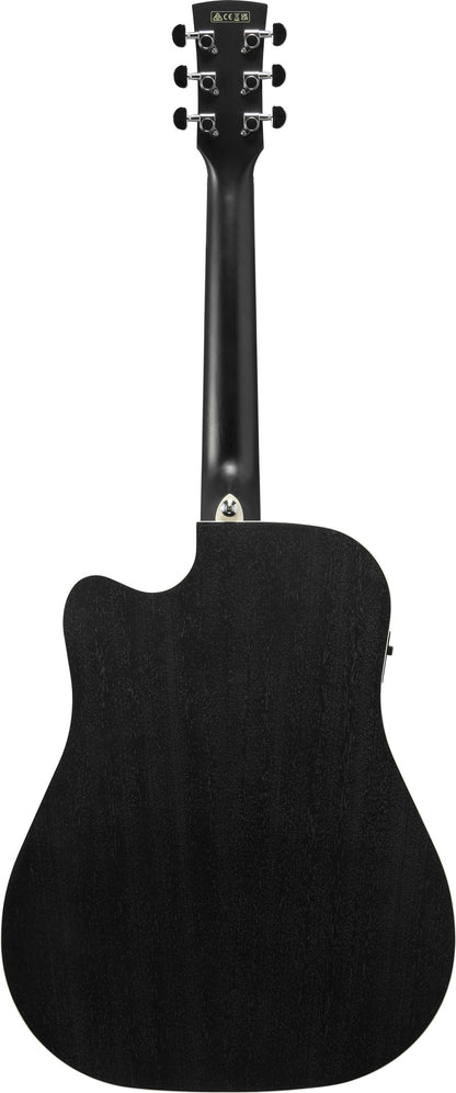 IBANEZ PF Performance Acoustic Guitar 6-String - Weathered Black Open Pore