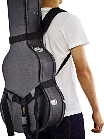ORTEGA Back Pack Strap - Black Flat