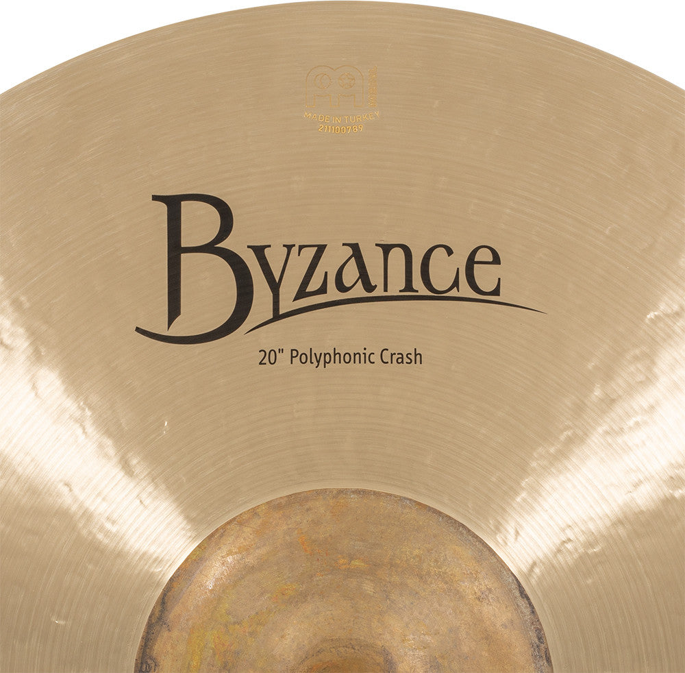 MEINL Cymbals Byzance Traditional Polyphonic Crash - 20"