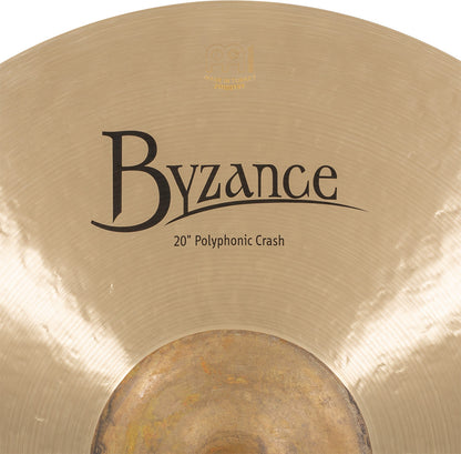 MEINL Cymbals Byzance Traditional Polyphonic Crash - 20"