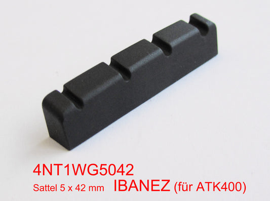 IBANEZ Sattel 5 mm/ 42 mm - schwarz für ATK400 Bass Ibanez
