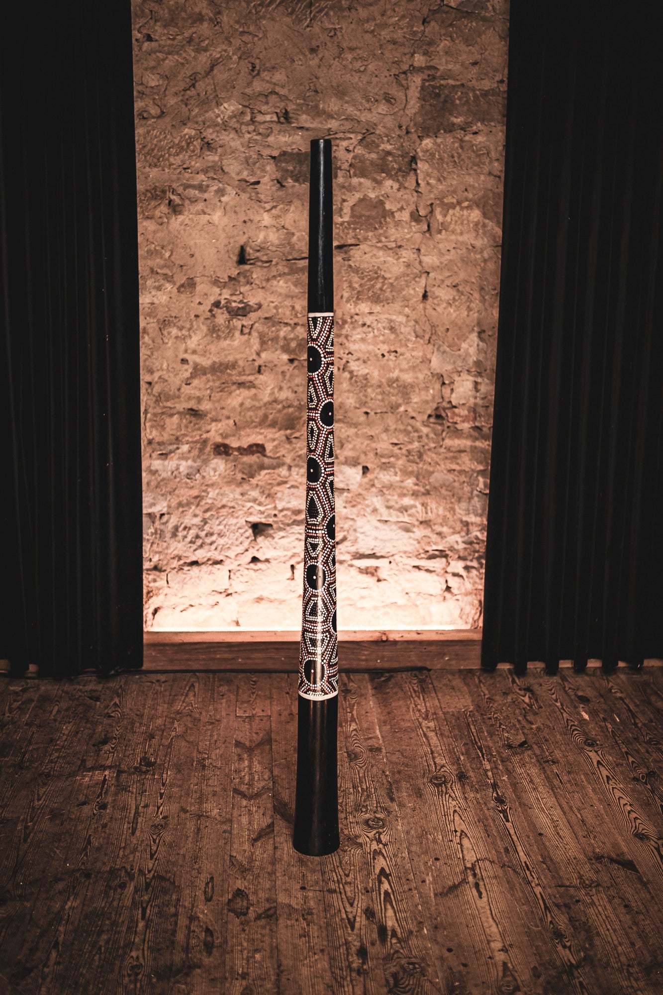 Meinl Sonic Energy Sliced Pro Didgeridoo - E Stimmung - Gepunktet