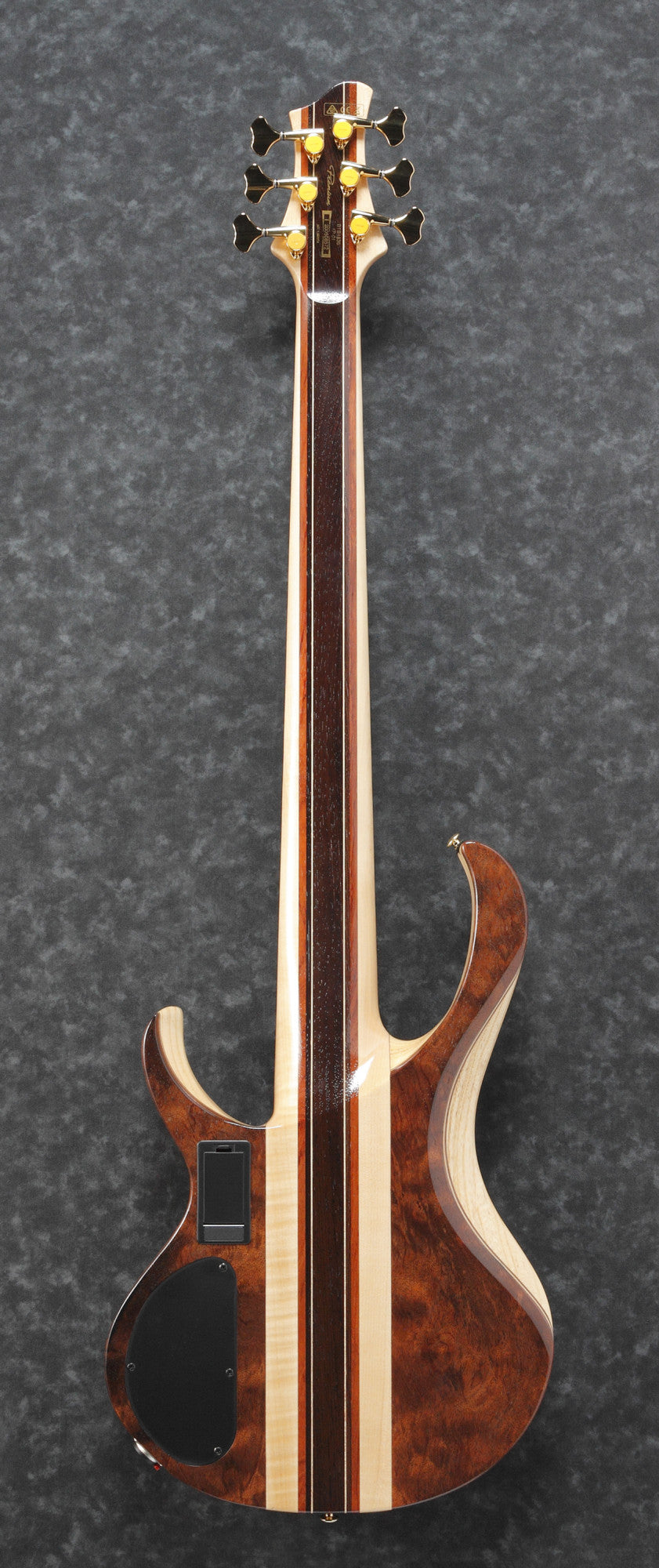 IBANEZ Premium BTB Electric Bass 6-String - Natural Shadow Low Gloss + Gig Bag