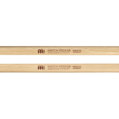 MEINL Stick & Brush Switch Stick 5A Hybrid Wood Tip Drumstick - Mallet Combo