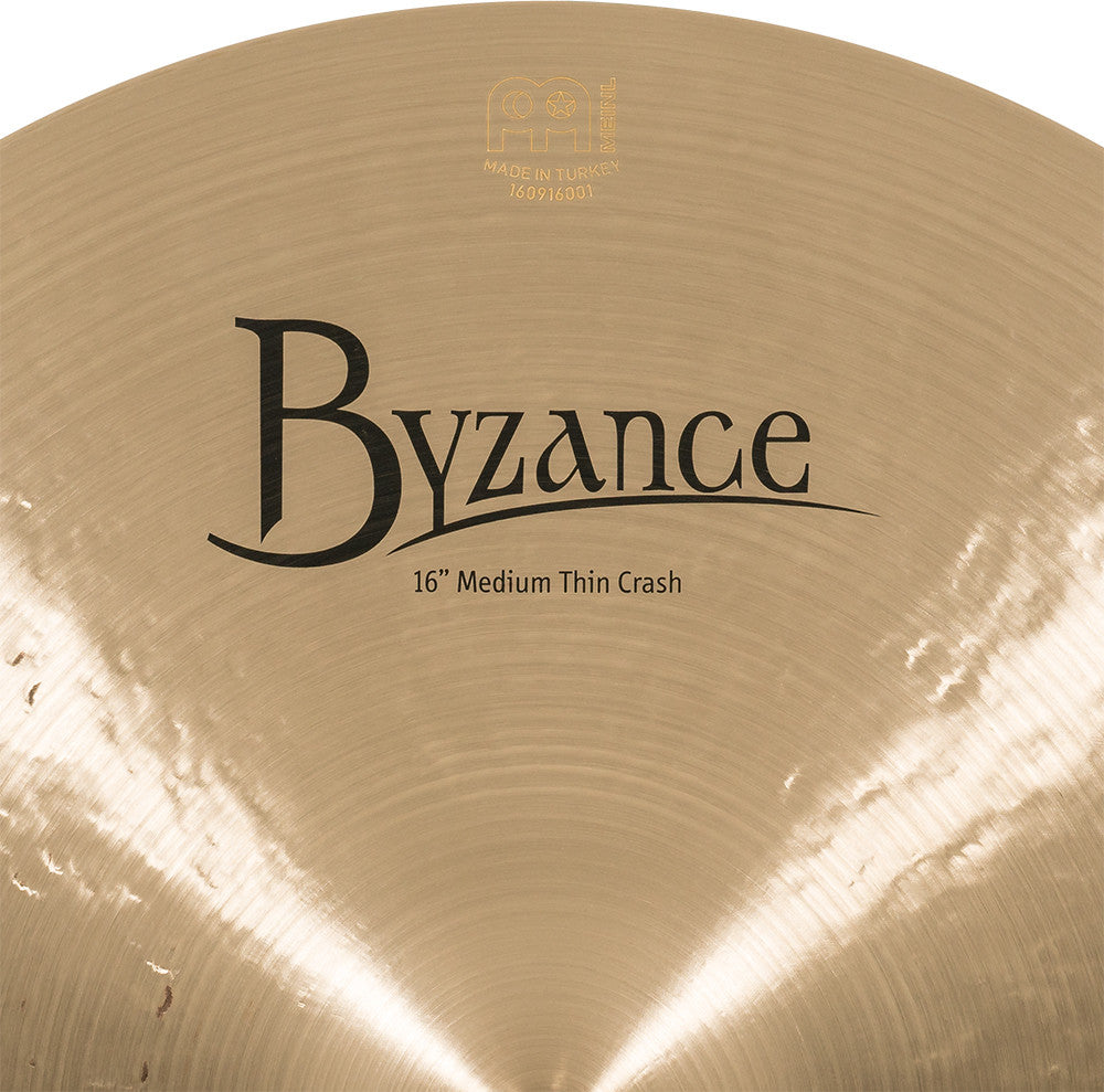 MEINL Cymbals Byzance Traditional Medium Thin Crash - 16"
