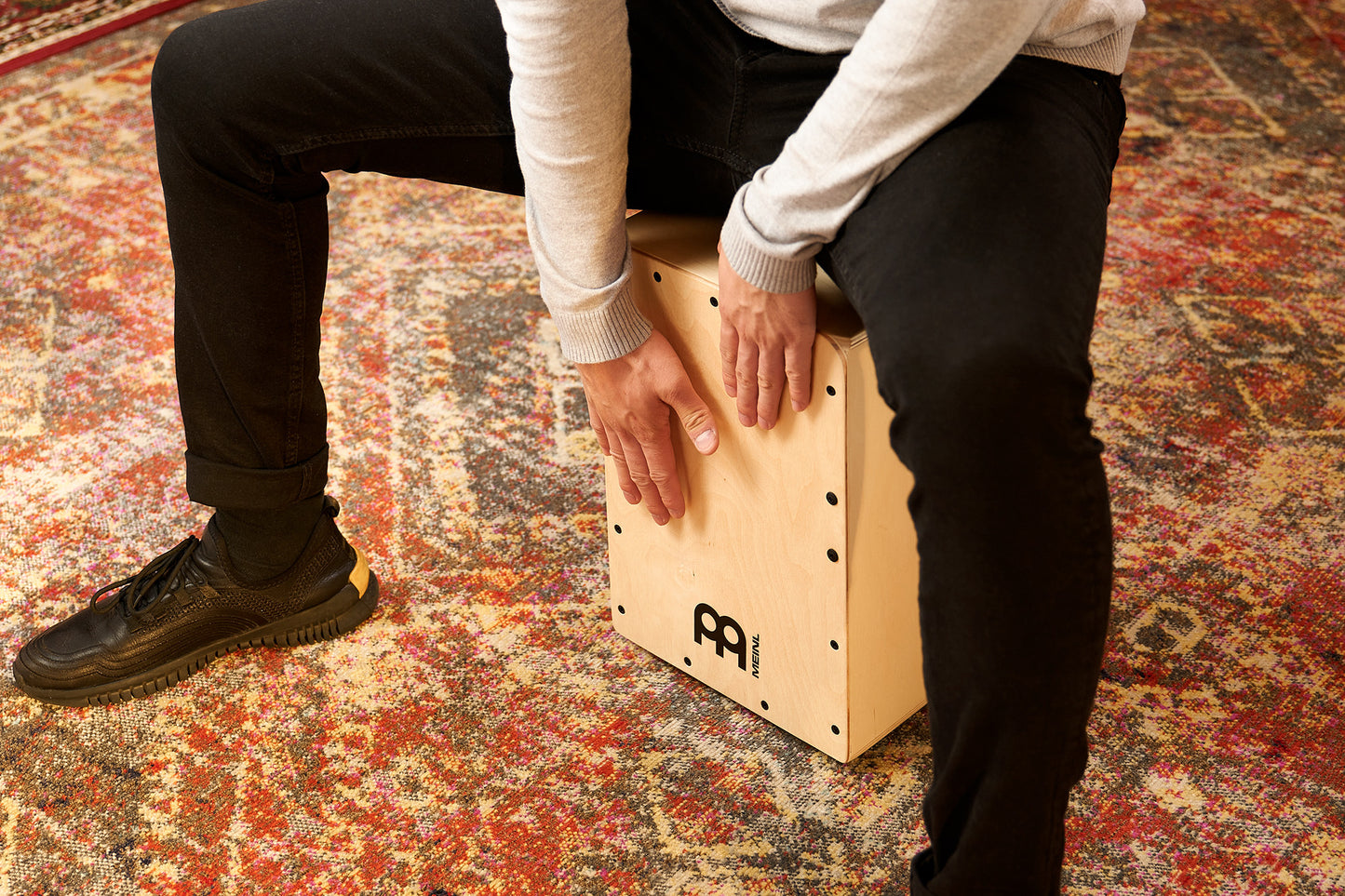 MEINL Percussion Jam Series Snare Cajon 50 - Baltic Birch