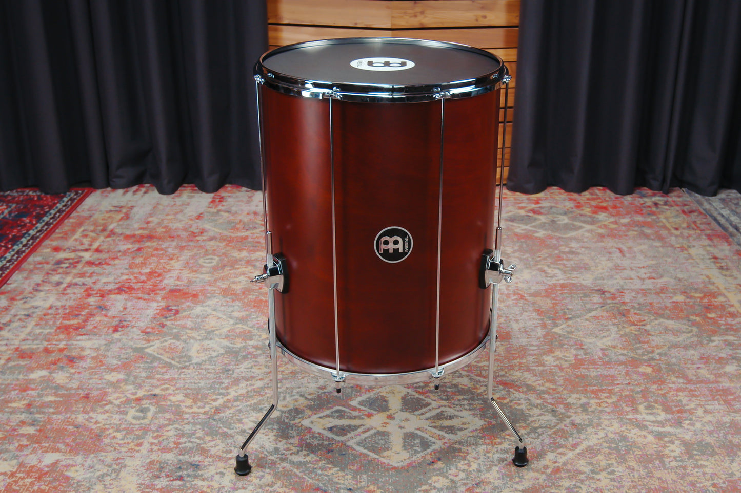 MEINL Percussion Traditional Standalone Wood Series Surdo Drum - 18" x 22"