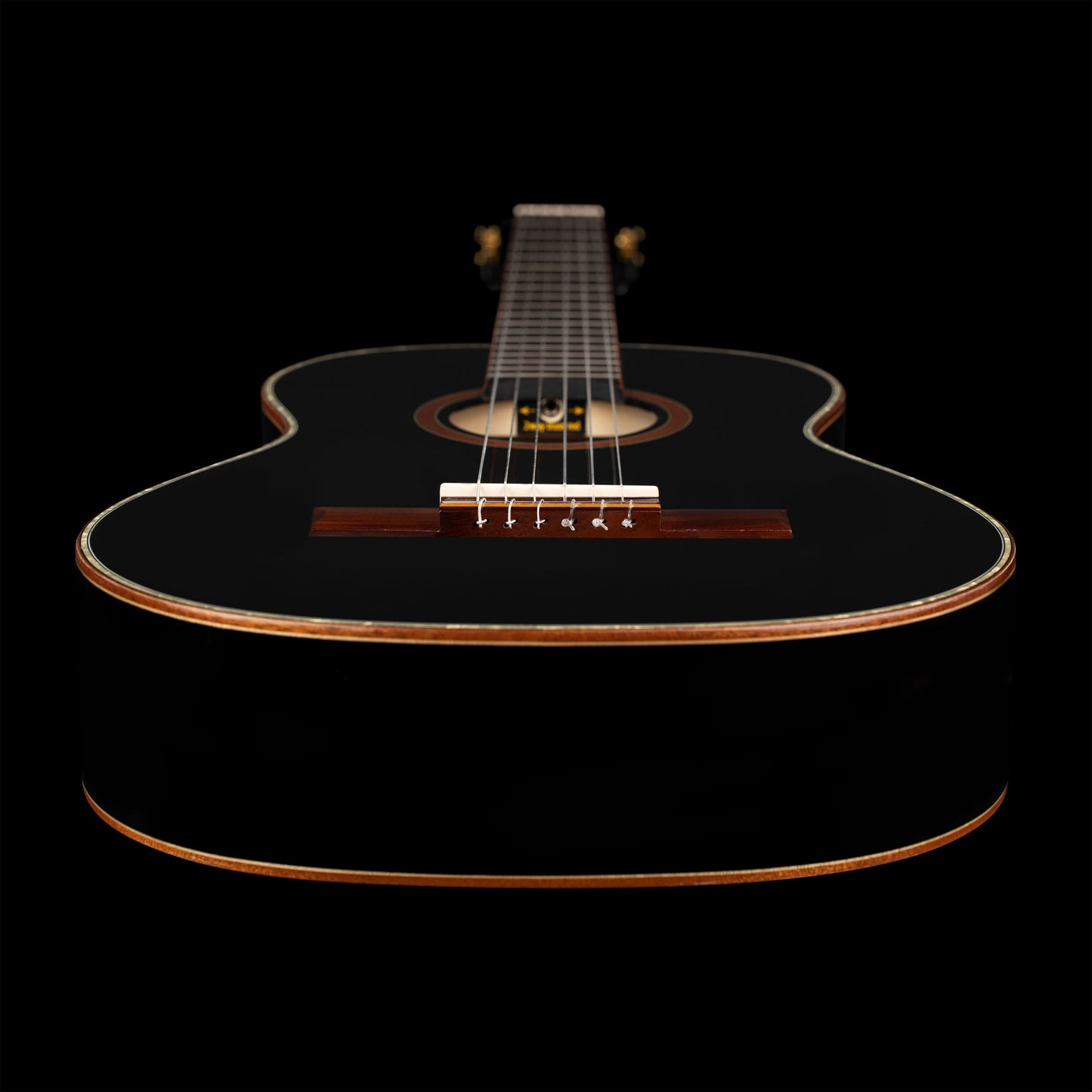ORTEGA Family Series 3/4 Classical Guitar 6 String - Spruce / Mahogany Black + Gig Bag