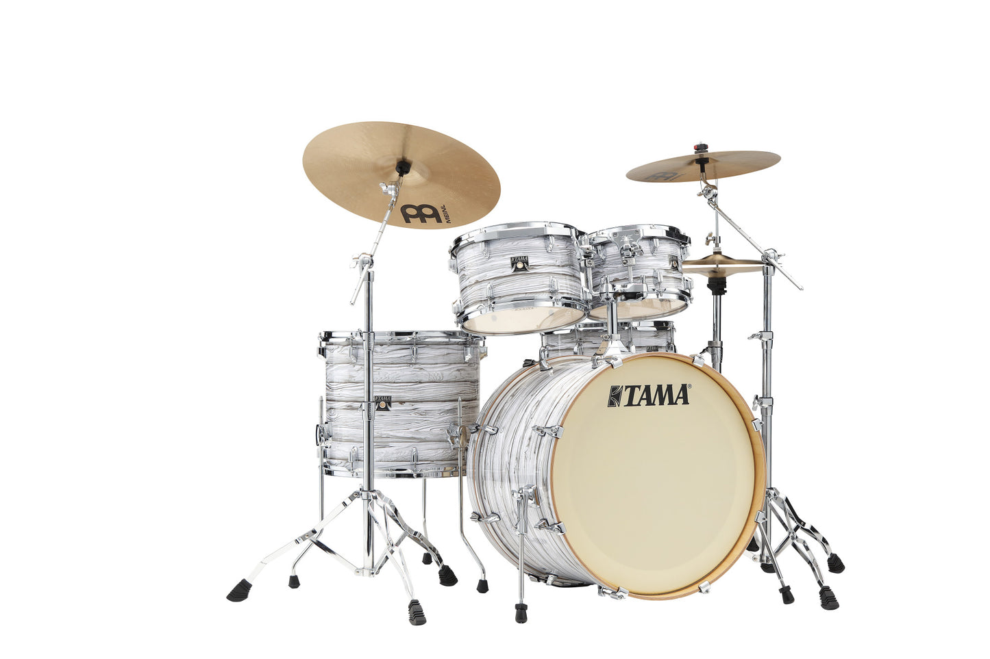 TAMA Superstar Classic Shell Kit 5 teilig - Ice Ash Wrap/Chrom HW