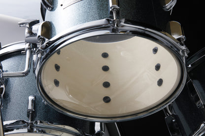TAMA Stagestar Drum Set 5 pcs (20" BD) - Sea Blue Mist/Chrome HW + MEINL Cymbals BCS Cymbal Set