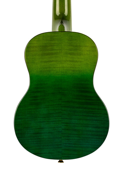 ORTEGA Prism Serie Tenor Ukulele 4 String - Flamed Maple Ivy Fade + Bag