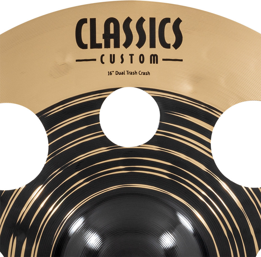MEINL Cymbals Classics Custom Dual Trash Crash - 16"