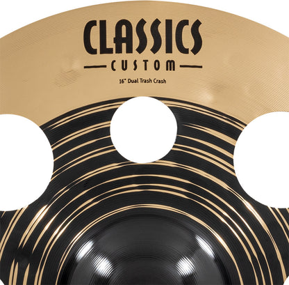 MEINL Cymbals Classics Custom Dual Trash Crash - 16"