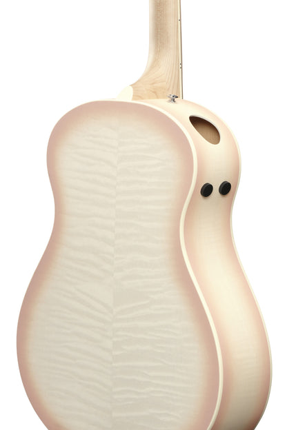 IBANEZ Advanced Acoustic AAM Akustikgitarre 6-String - Transparent Antique White Peach Fuzz Open Pore