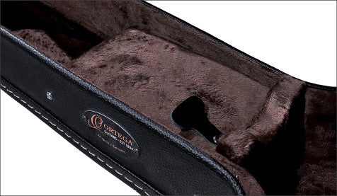 ORTEGA Economy Single-Cut-E-Guitar-Hardcase - Black