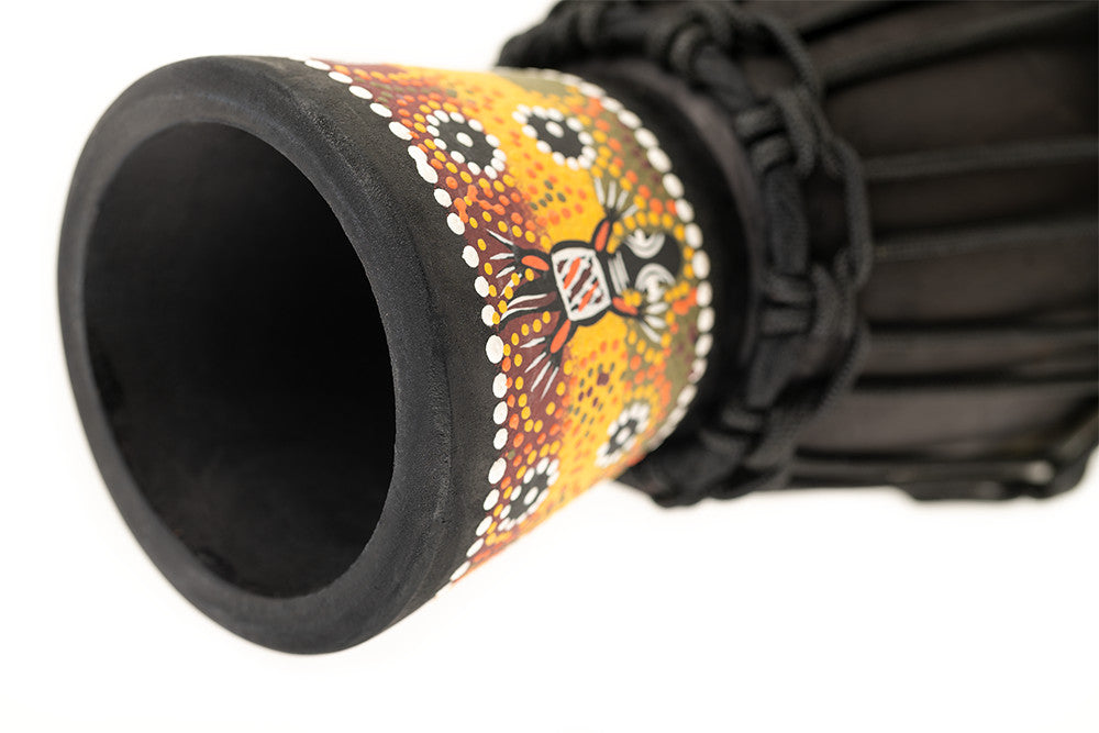 MEINL Percussion African Style Mini Djembe 4 1/2" - Gecko Design