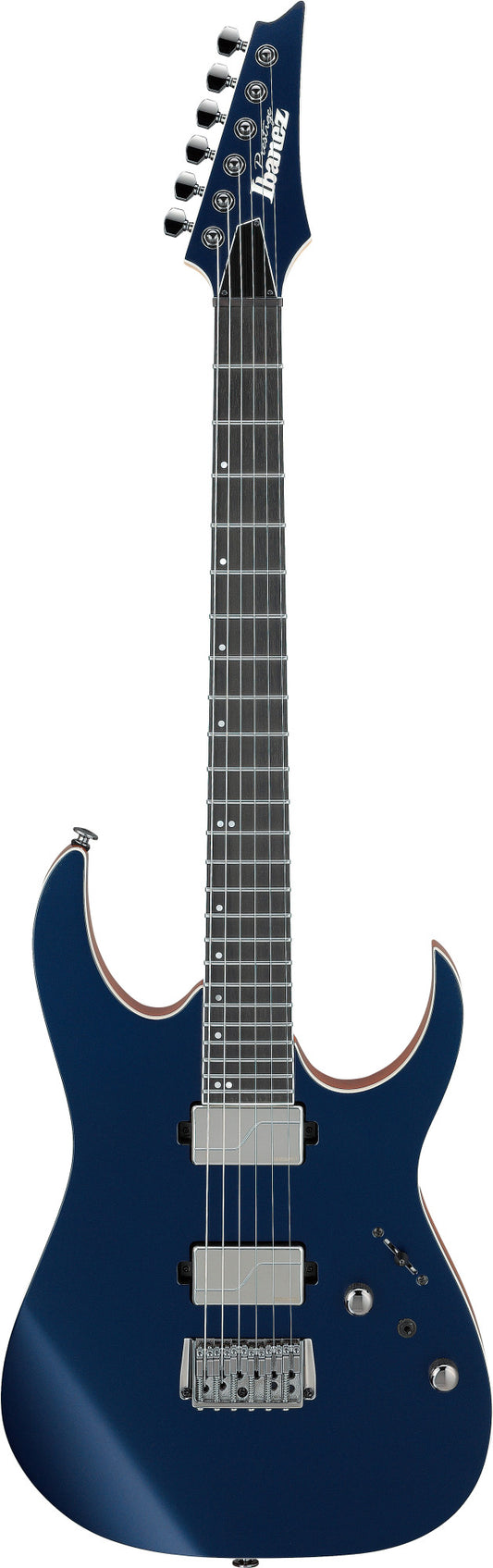 IBANEZ Prestige RG E-Gitarre 6-String - Dark Tide Blue Flat + Koffer