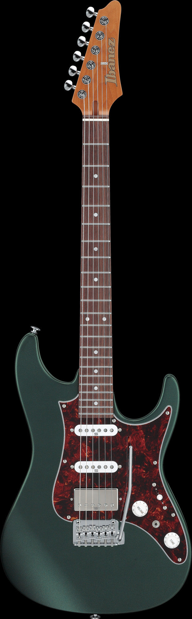IBANEZ Prestige AZN Electric Guitar 6-String - Ivy Green Metallic Flat + Case