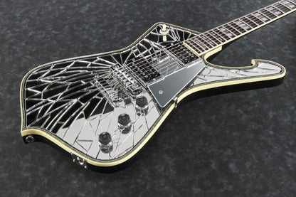 IBANEZ Paul Stanley "KISS" Signature E-Gitarre 6-String "The Cracked Mirror" + Koffer