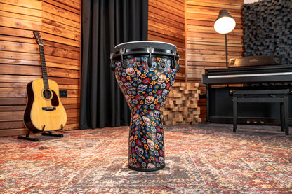 MEINL Percussion Jumbo Djembe 14" - Day Of The Dead