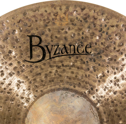 MEINL Cymbals Byzance Dark Raw Bell Ride - 22"