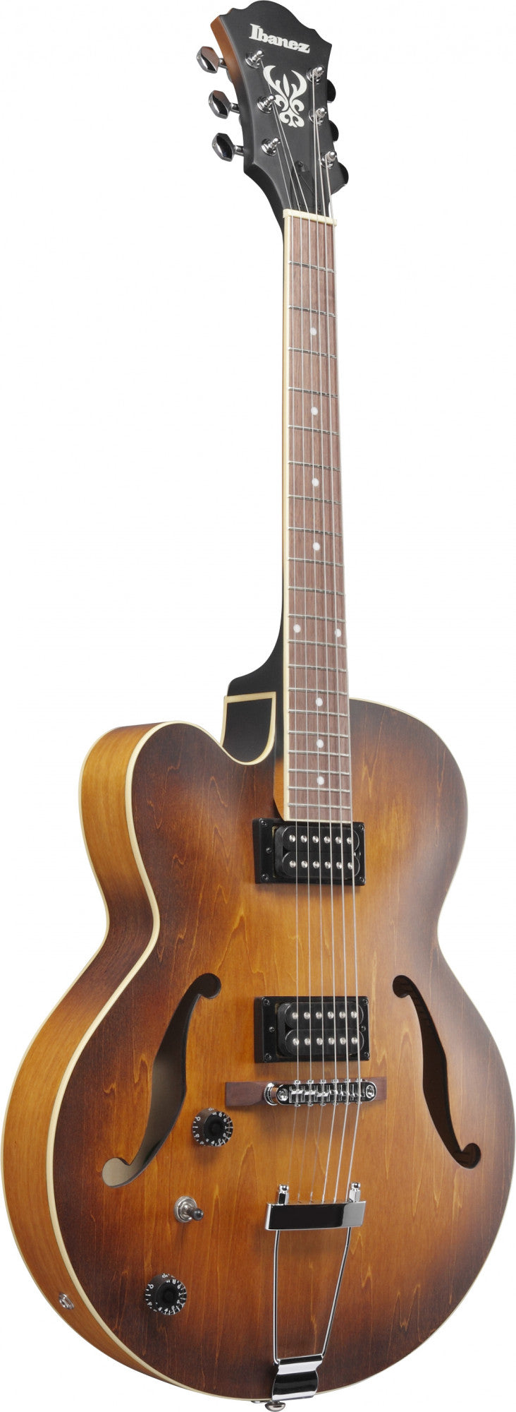 IBANEZ Artcore AF Hollowbody Gitarre 6-String Lefty - Tobacco Flat