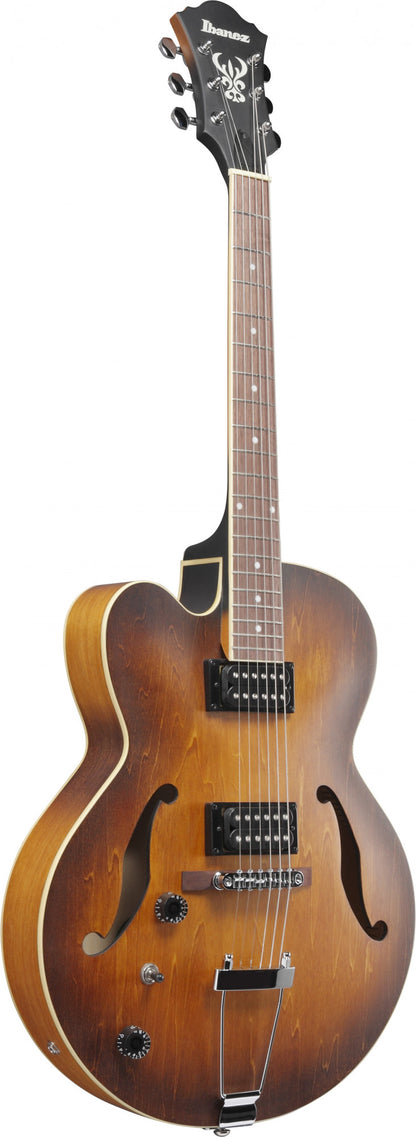 IBANEZ Artcore AF Hollowbody Gitarre 6-String Lefty - Tobacco Flat