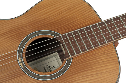 ORTEGA Thermo Series 4/4 Konzertgitarre 6-String - Dunkelbraun matt + Gigbag
