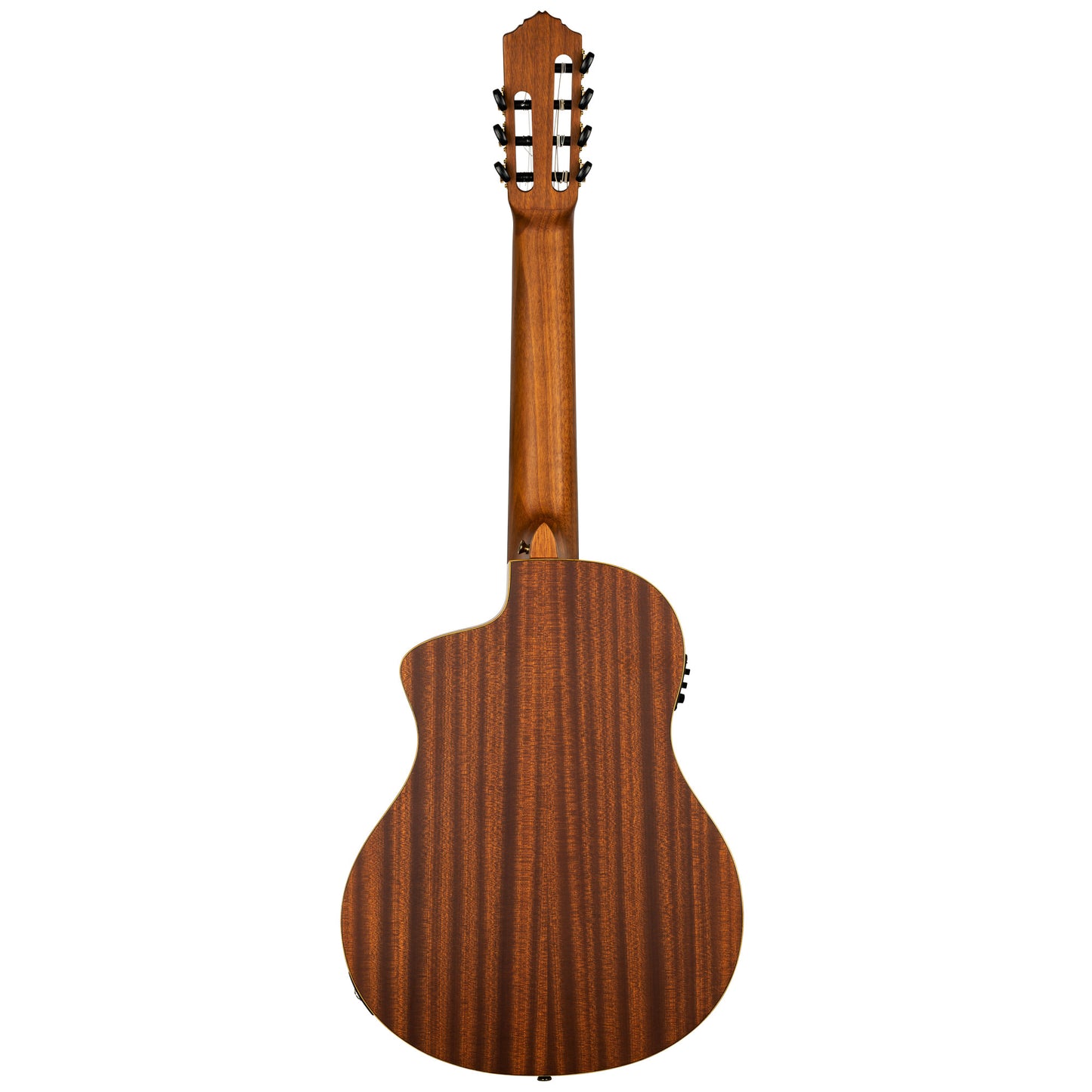ORTEGA Family Series Pro Konzertgitarre 7 String - Massive Fichte / Sapele Natur + Bag