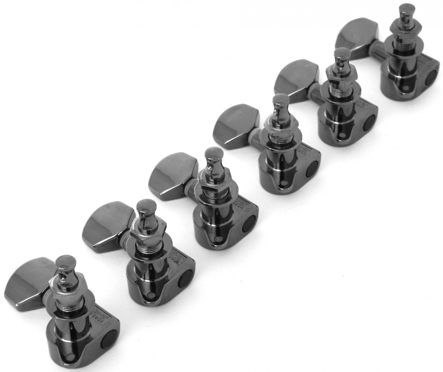 Ibanez die-cast machine head set L*6 in cosmo black for selected SA/X series models - für ausgewählte SA / X Modelle
