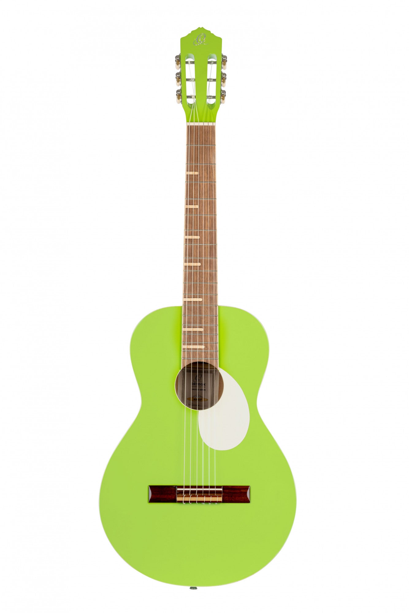 ORTEGA Gaucho Series 4/4 Nylon String Guitar 6-String - Green Apple + Gig Bag