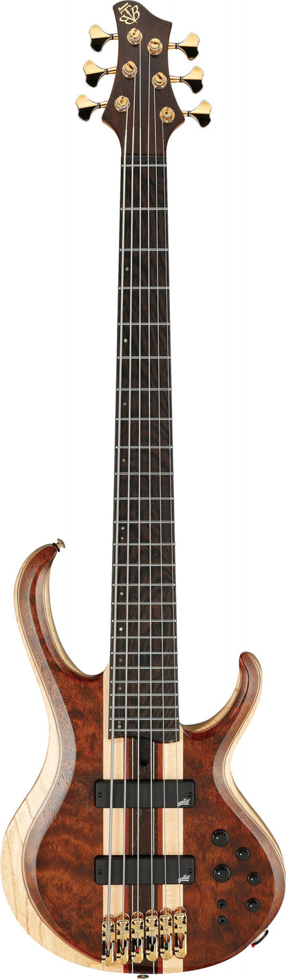 IBANEZ Premium BTB Bass 6-String - Natural Shadow Low Gloss + Gig Bag