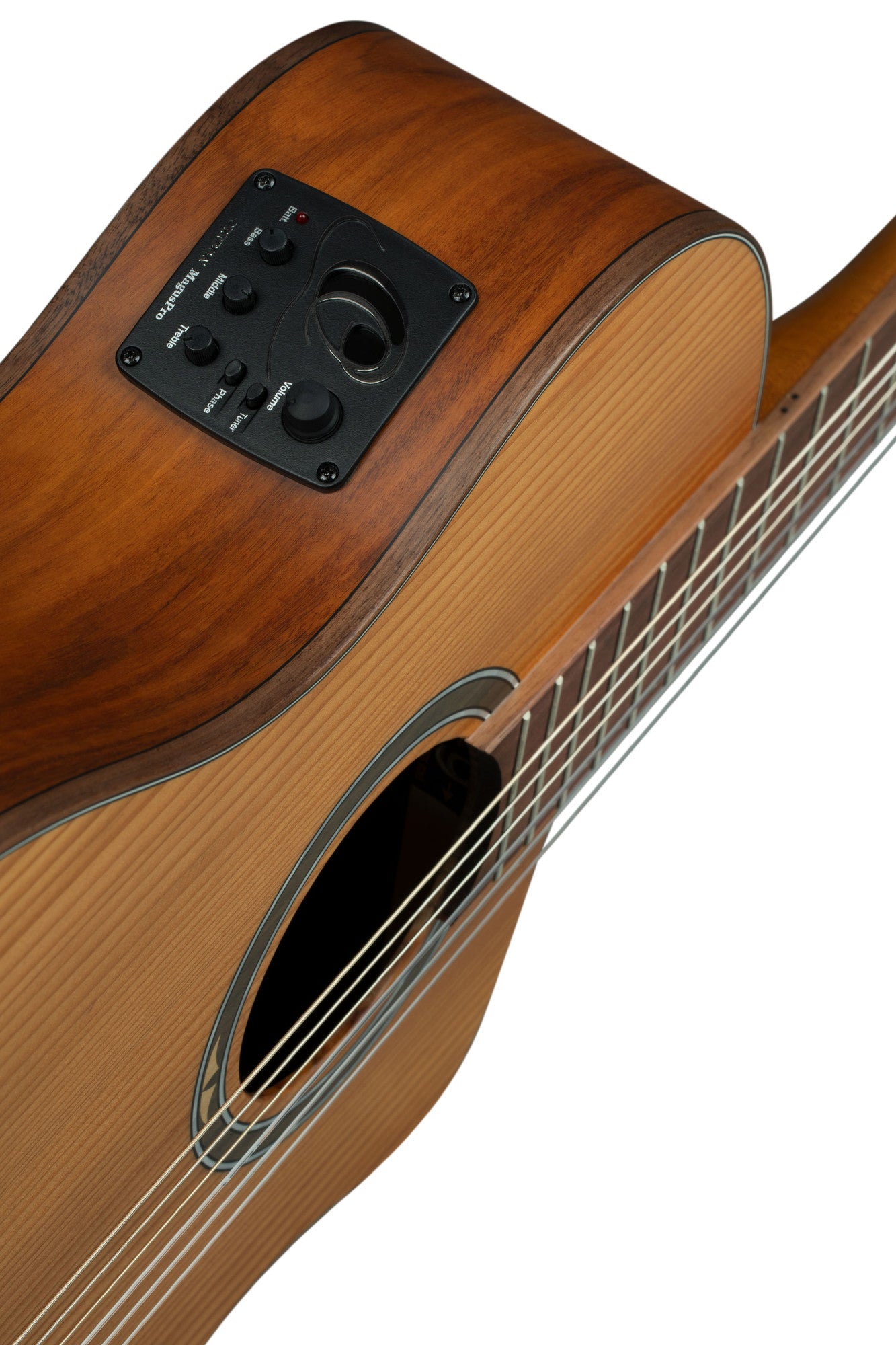 ORTEGA Thermo Series 4/4 Konzertgitarre 6-String - Dunkelbraun matt + Gigbag
