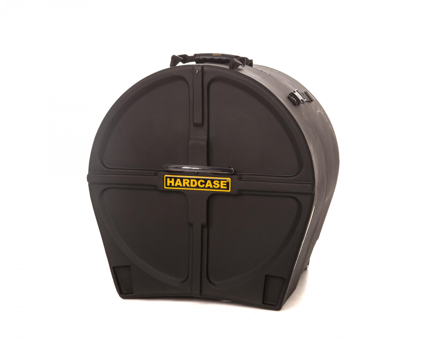HARDCASE Bass Drum Case with Wheels 18" (14" - 20") Black / Foam Pads