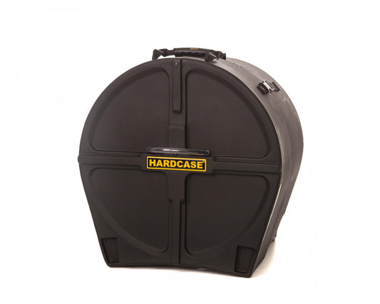 HARDCASE Bass Drum Case mit Rollen 18" (14" - 20") Black / Schaumstoffpads