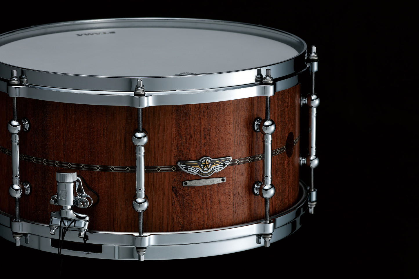 TAMA STAR Reserve Stave Jatoba Snaredrum 14" x 7" - Oiled Natural Jatoba