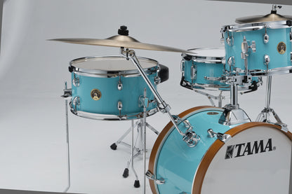 TAMA Club-Jam Shell Kit 4 teilig - Aqua Blue/Chrom HW