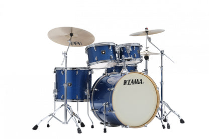 TAMA Superstar Classic Drum Set 5 teilig - Indigo Sparkle/Chrom HW + SM5W Hardware Kit