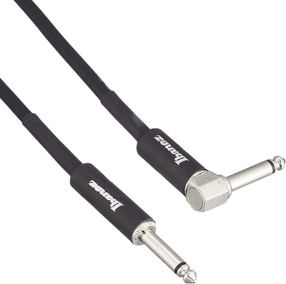IBANEZ SI Serie (Standard) Instrumentenkabel - Gerade & abgewinkelter Stecker - Klinke - Klinke, Schwarz - 3,05 m / 10 ft