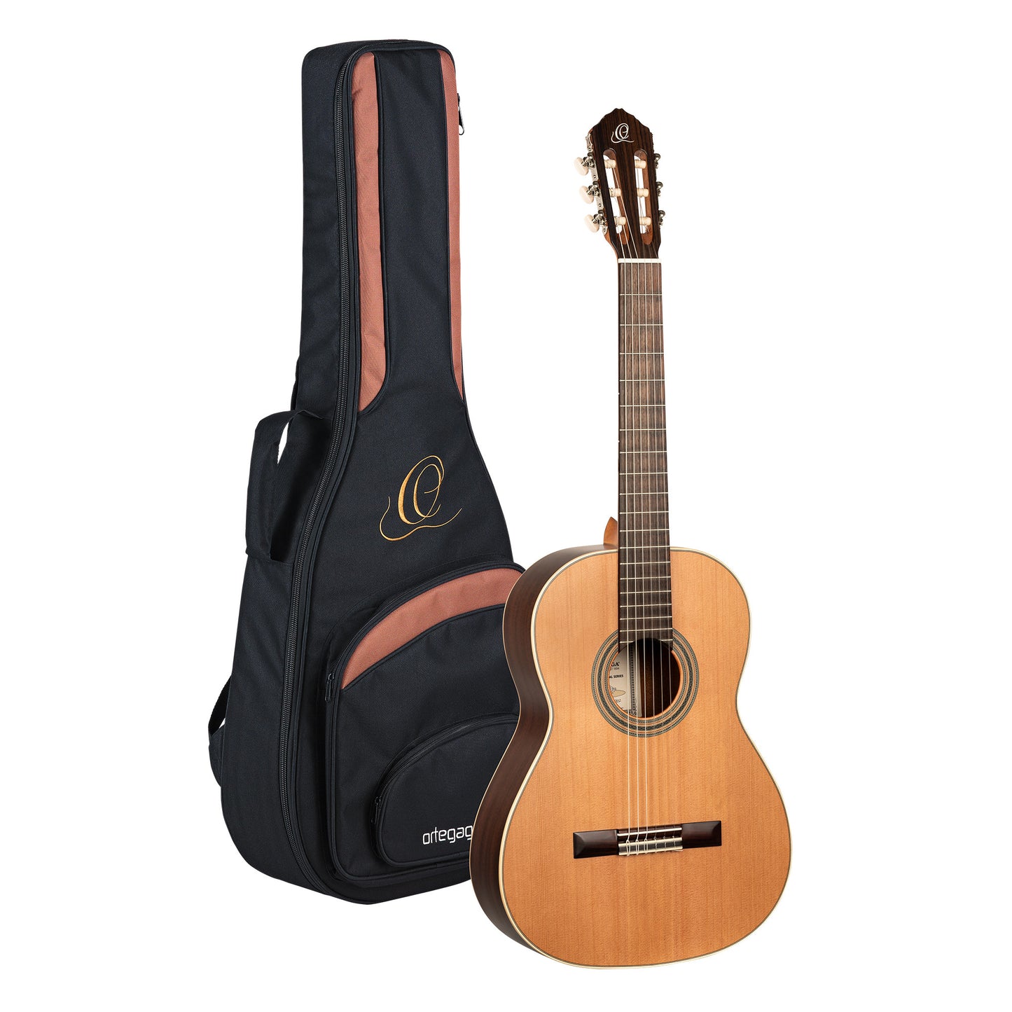 ORTEGA Traditional Series 4/4 Konzertgitarre 6-String + Pro Gigbag
