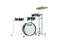 TAMA Club-Jam Pancake Shell Kit 4 teilig - Hairline Black/Chrom HW