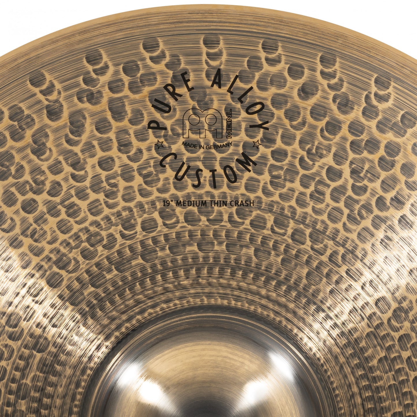 MEINL Cymbals Pure Alloy Custom Medium Thin Crash - 19"