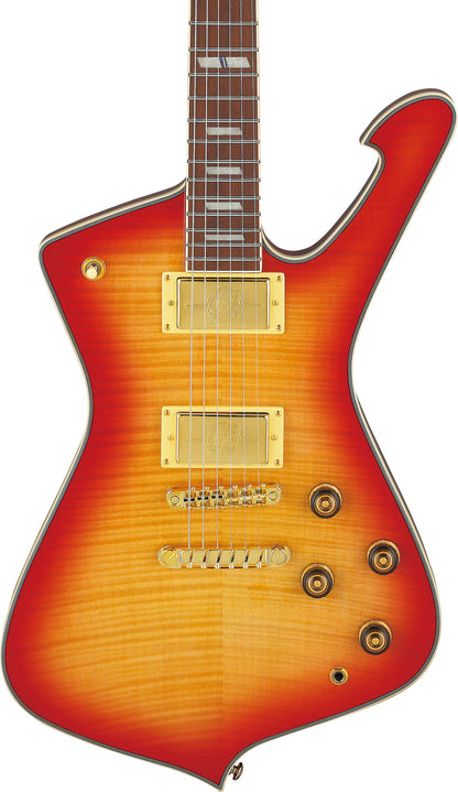 IBANEZ Iceman Electric Guitar 6-String - Cherry Sunburst + Gig Bag